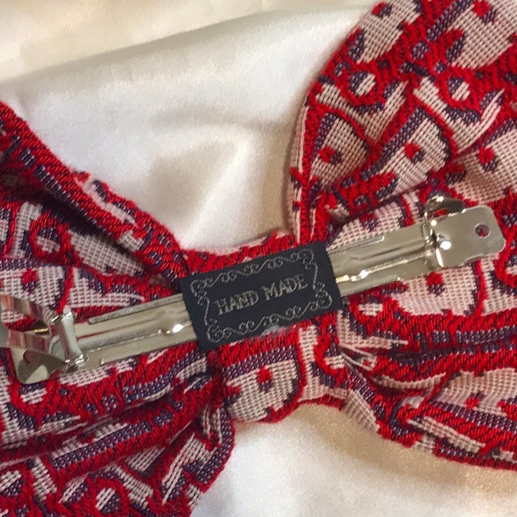 Dior Bow Hairpin Top Clip Hair Accessory - Picture 5 of 6